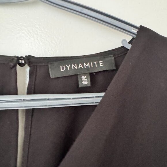 Dynamite, A-line, bell sleeve, short dress, size large - Picture 4 of 4